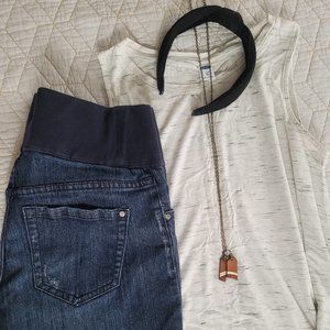 Liz Lange Maternity jean shorts